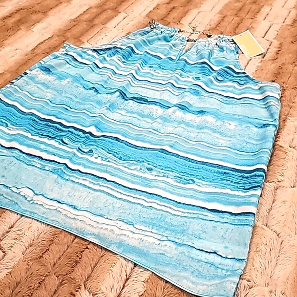 MICHAEL KORS TURQUOISE TANK - Picture 2 of 5